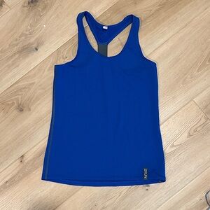 Under armour Women's Vibrant Blue Racerback Tank Top “run”